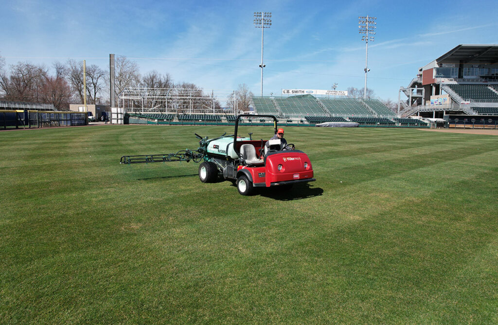 baseball field treatment