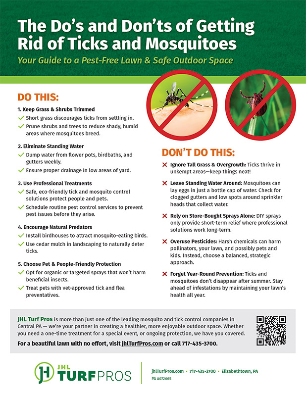 Residential / Commercial lawn tips guide cover